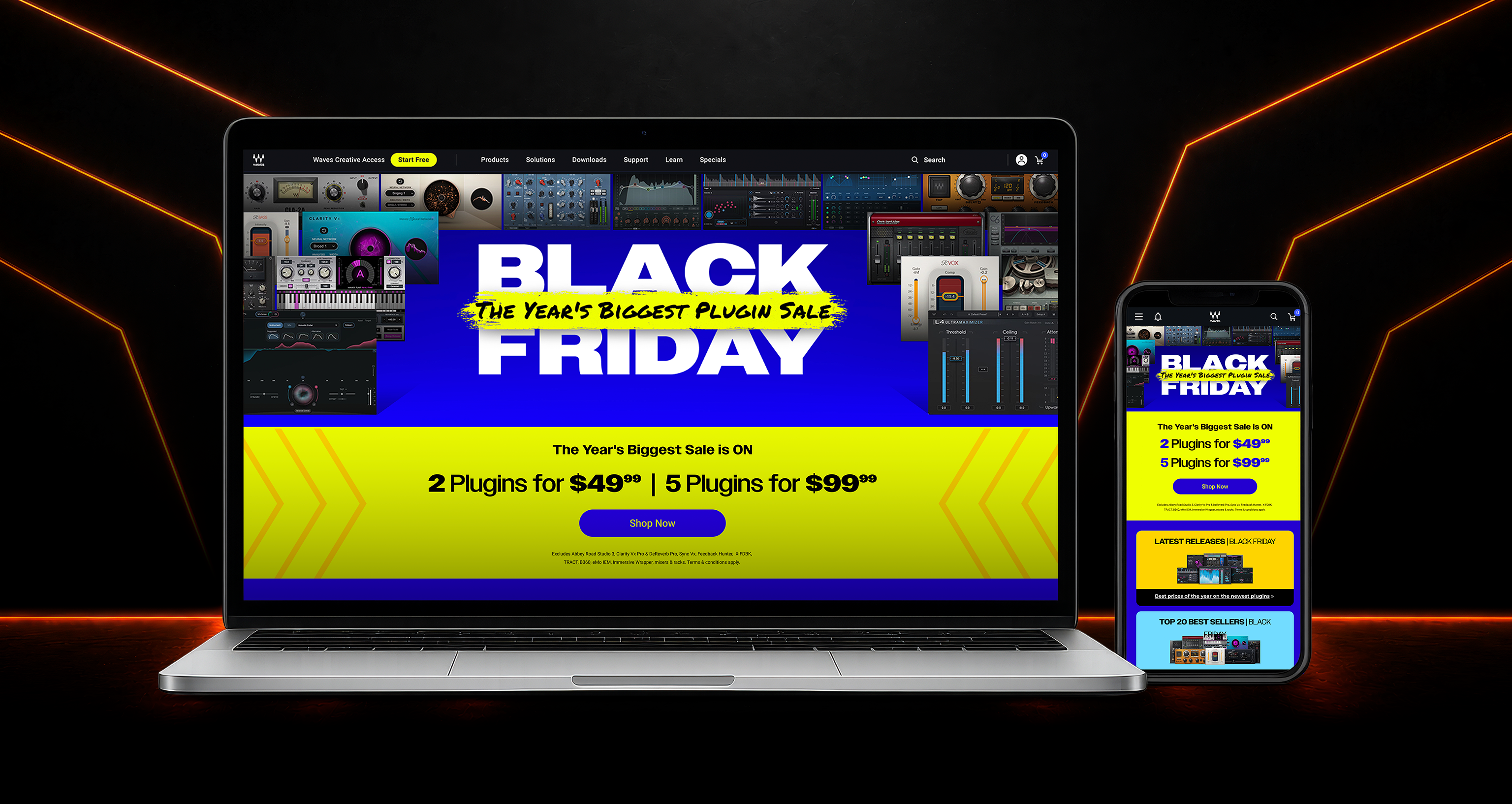 Black Friday campaign visual