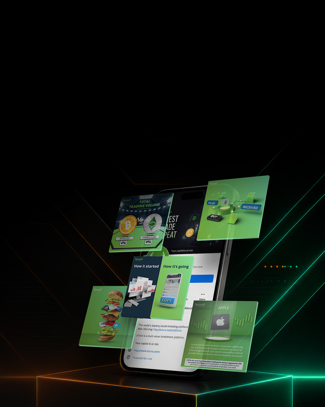 eToro Social Design hero visual