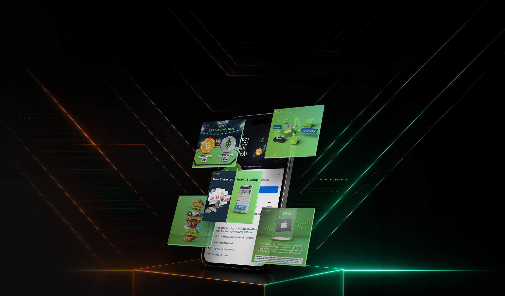 eToro Social Design hero visual