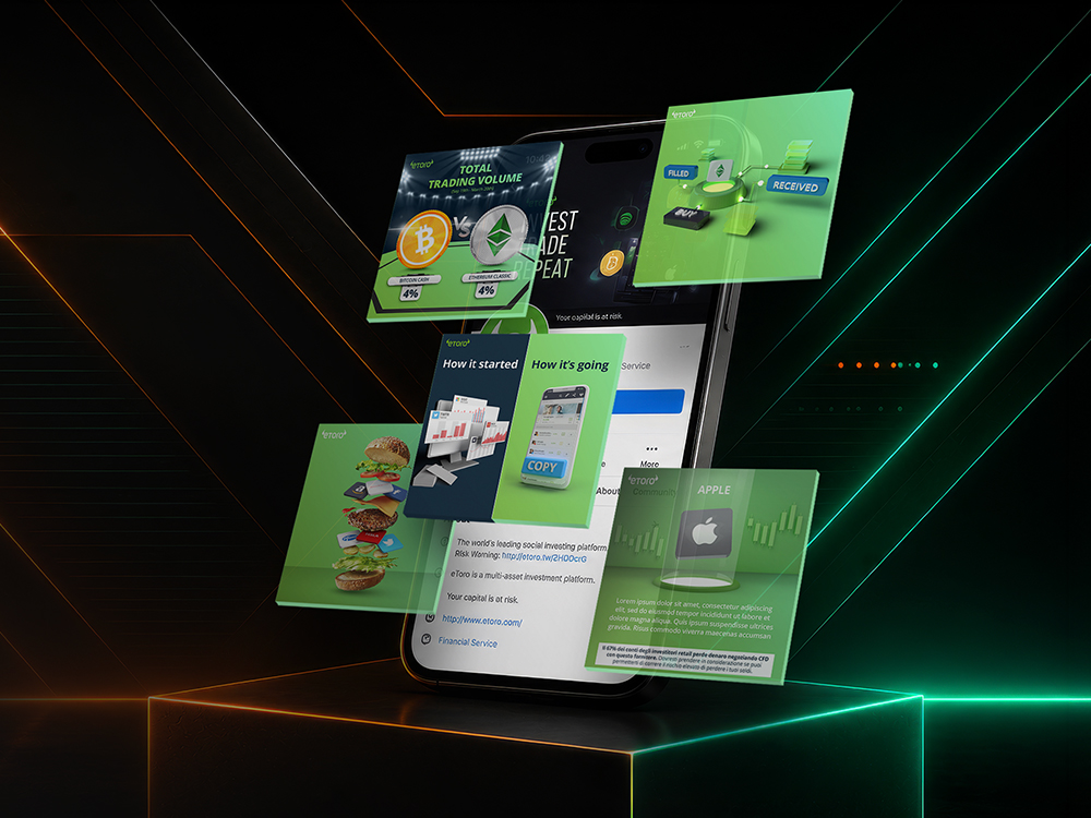 eToro Social Media Creative Assets preview