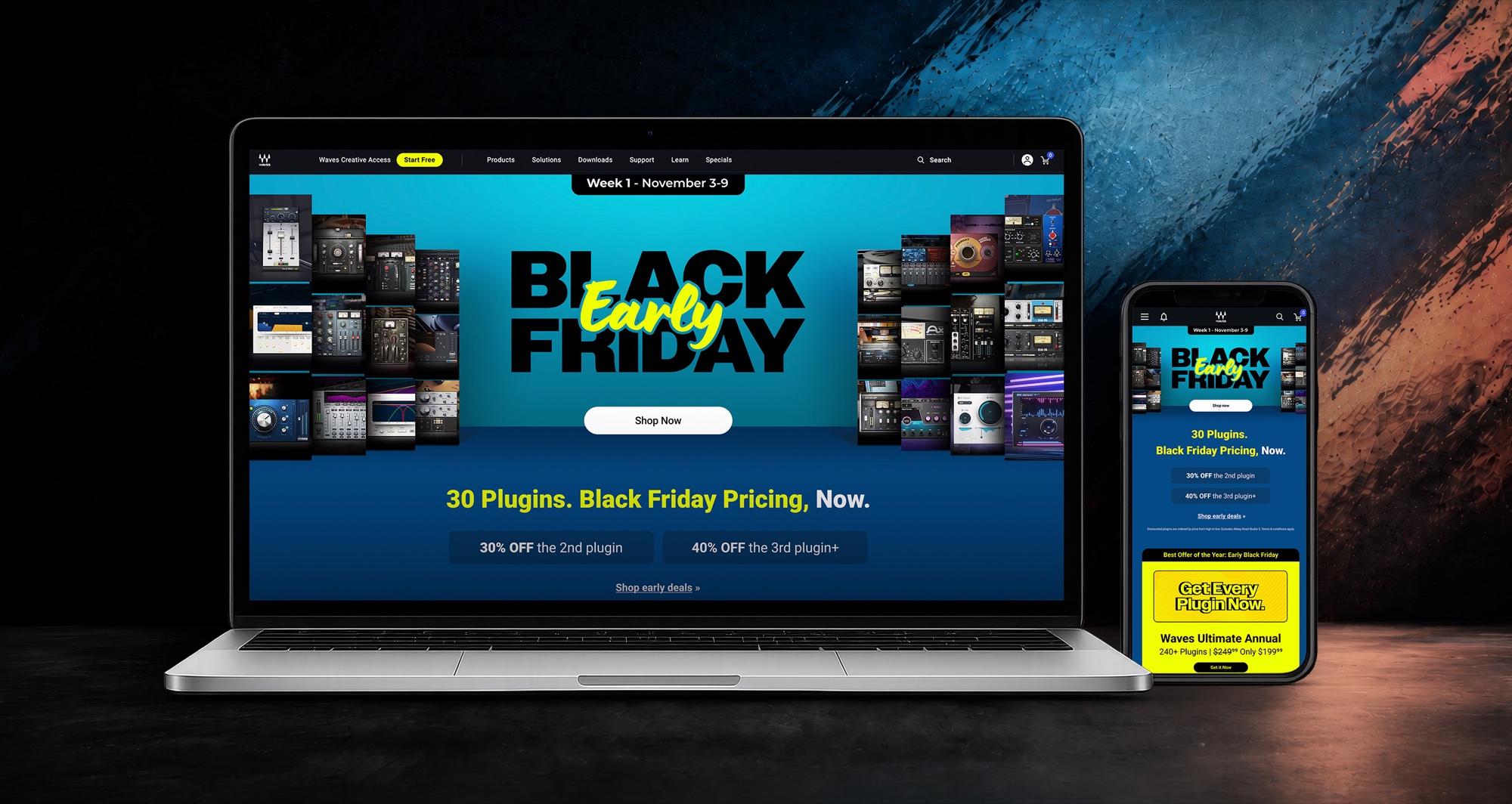 Early Black Friday campaign visual