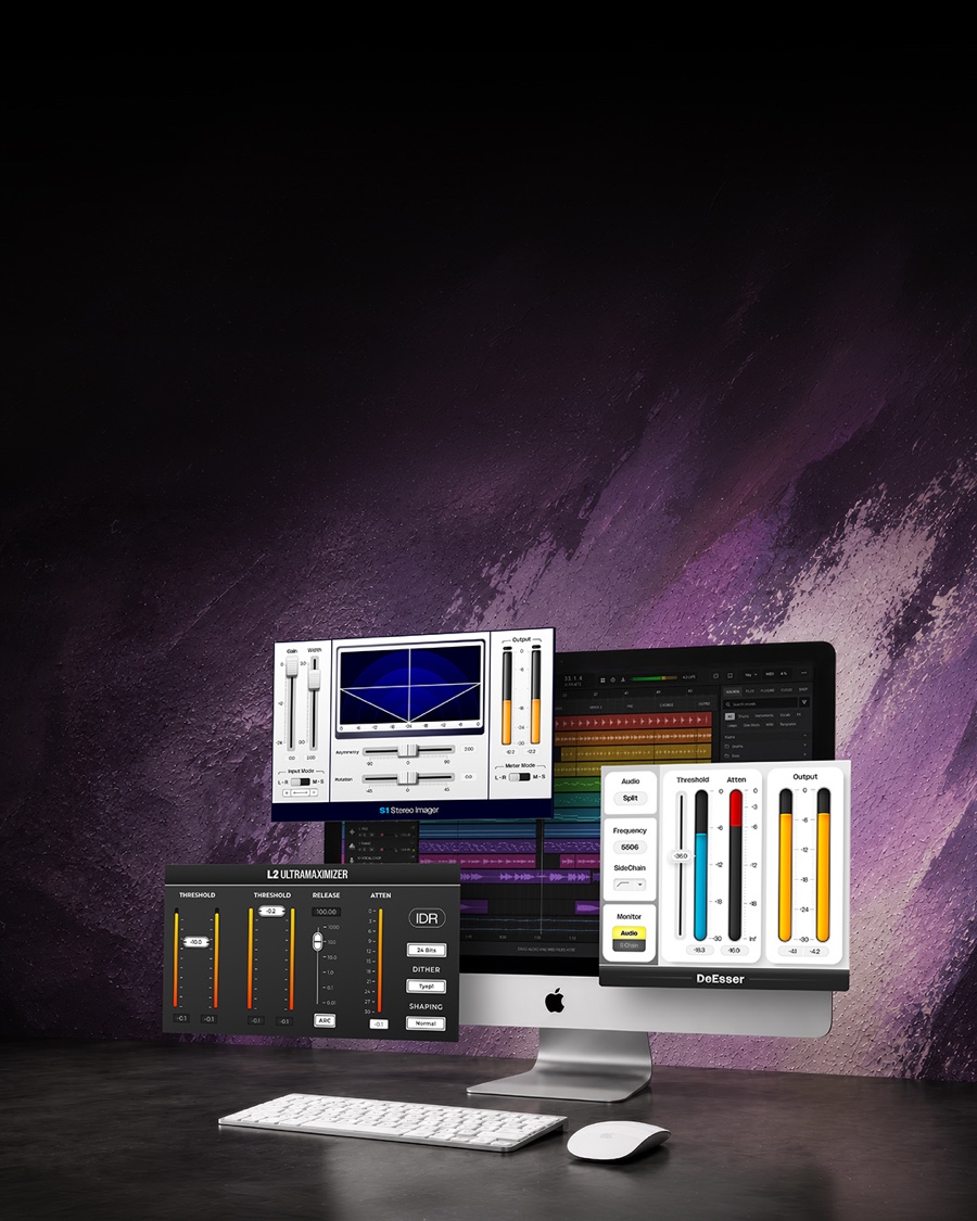 Waves Audio Plugin Interface Visual Refresh hero visual, mobile