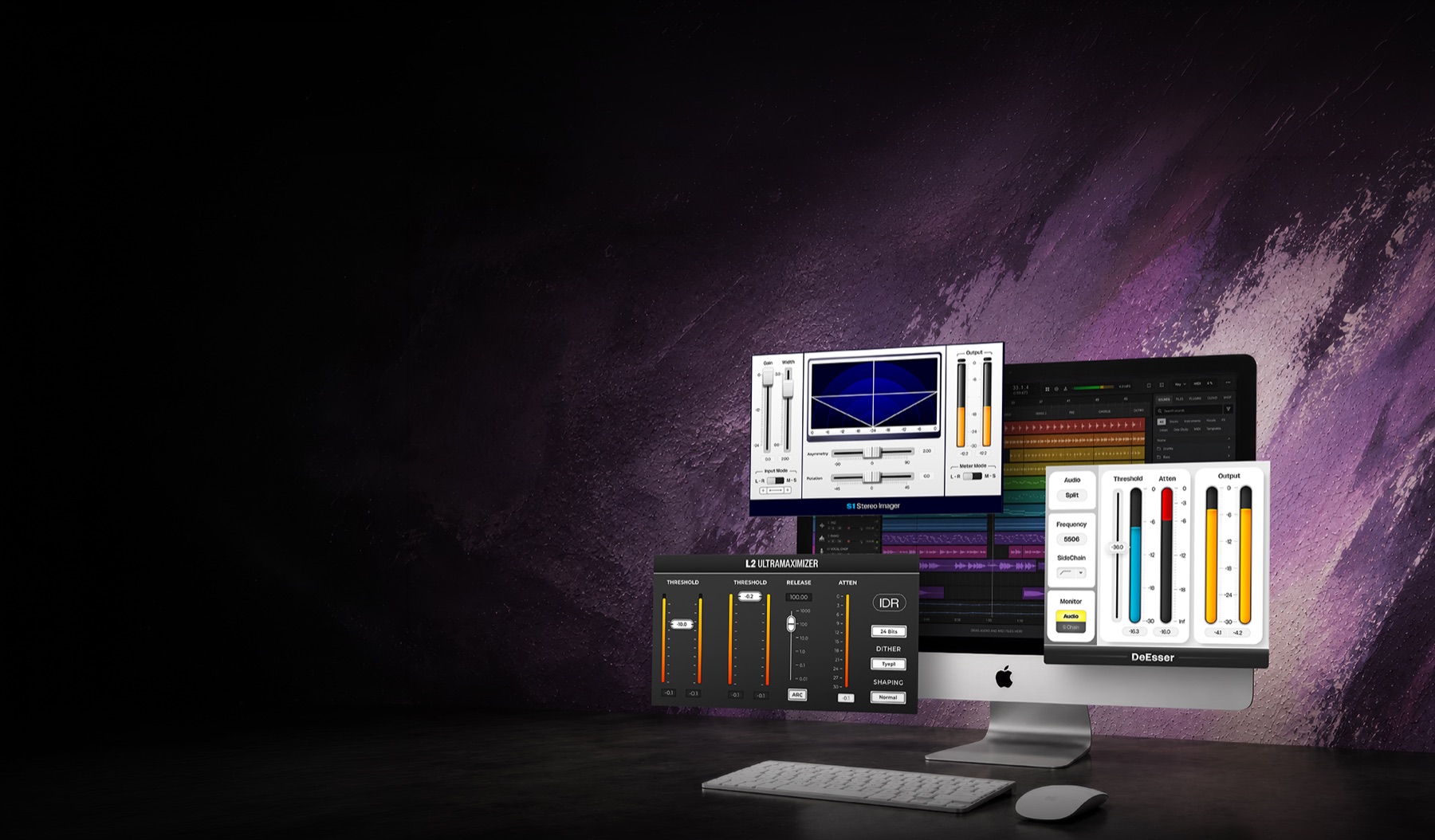 Waves Audio Plugin Interface Visual Refresh hero visual, tablet
