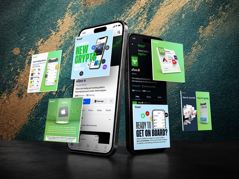 eToro Social Media Creative Assets preview